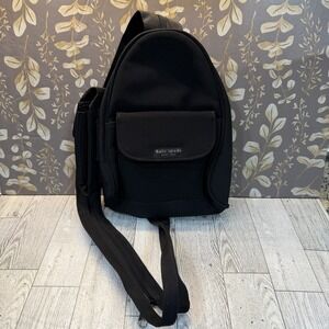 Kate Spade Nylon Backpack Shoulder Bag Boho Purse Convertible 2in1 Vintage Small